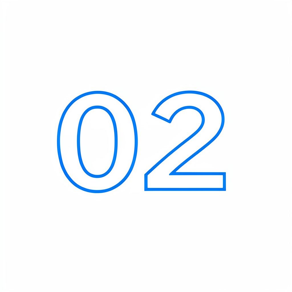 A simple rounded blue and white circular logo mark with a small cross and globe motif, calm and minimal