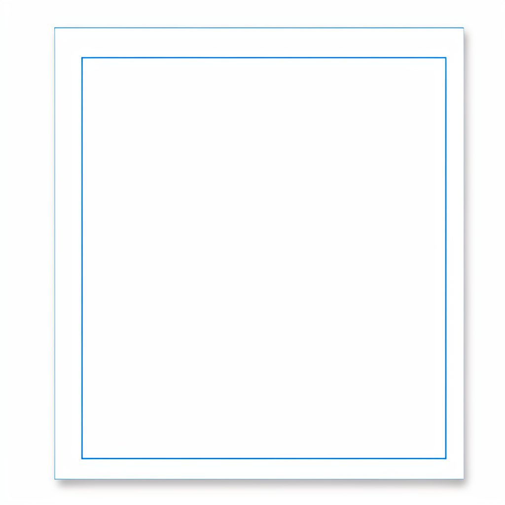 A line drawing of an open scripture page with a simple feather pen resting across it, soft blue and cream tones, contemplative mood
